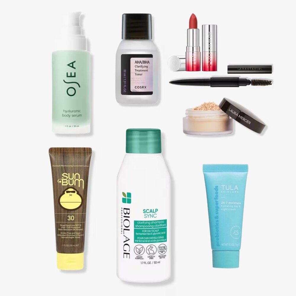NEW Women Bath, Body, Hair, Makeup Exclusive Travel Size Set  8 pieces